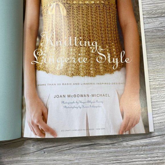 Knitting Lingerie Style Hardcover Book - Picture 10 of 11